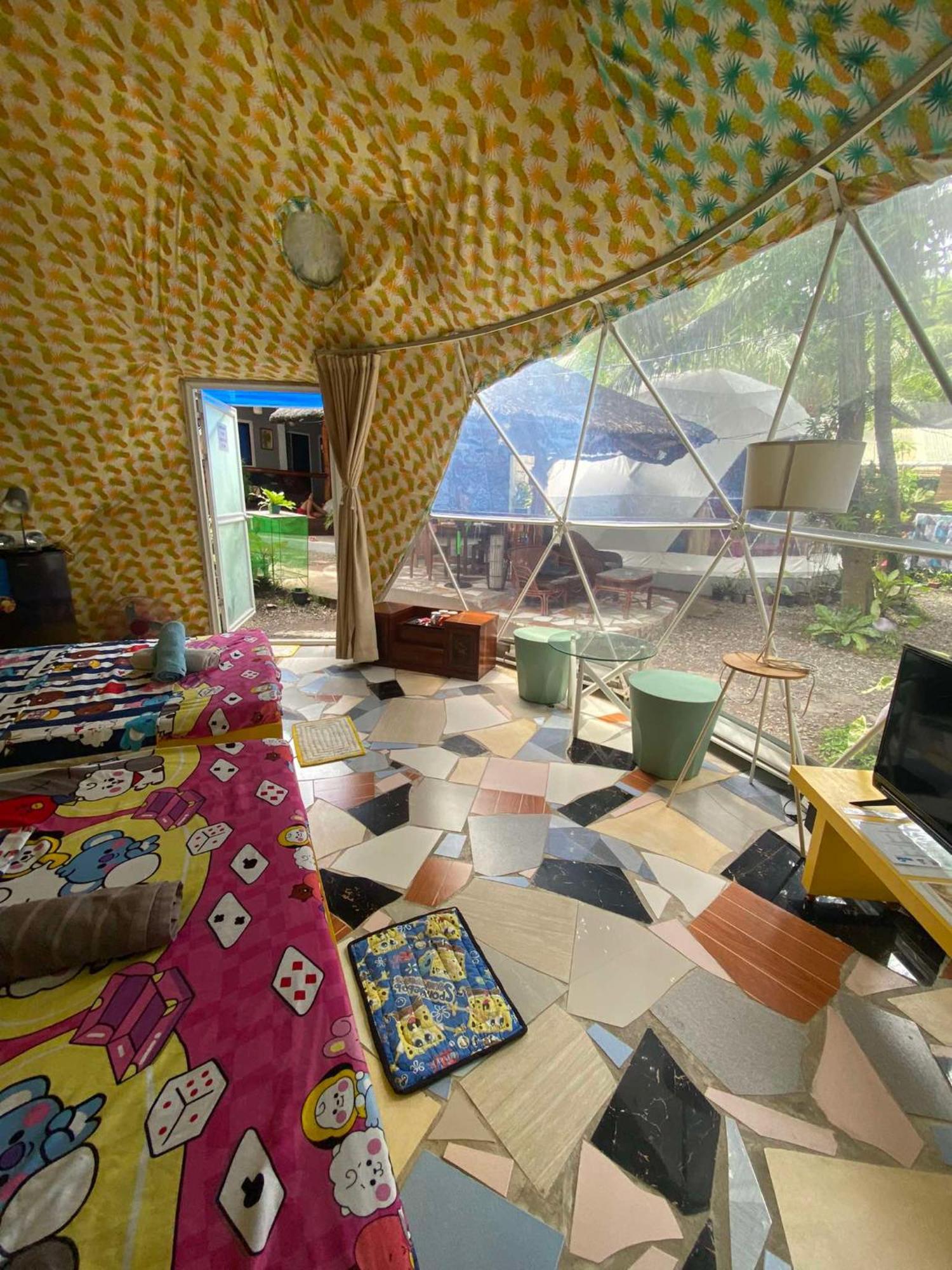 Glamping Dome Dauin Beach Resort Esterno foto