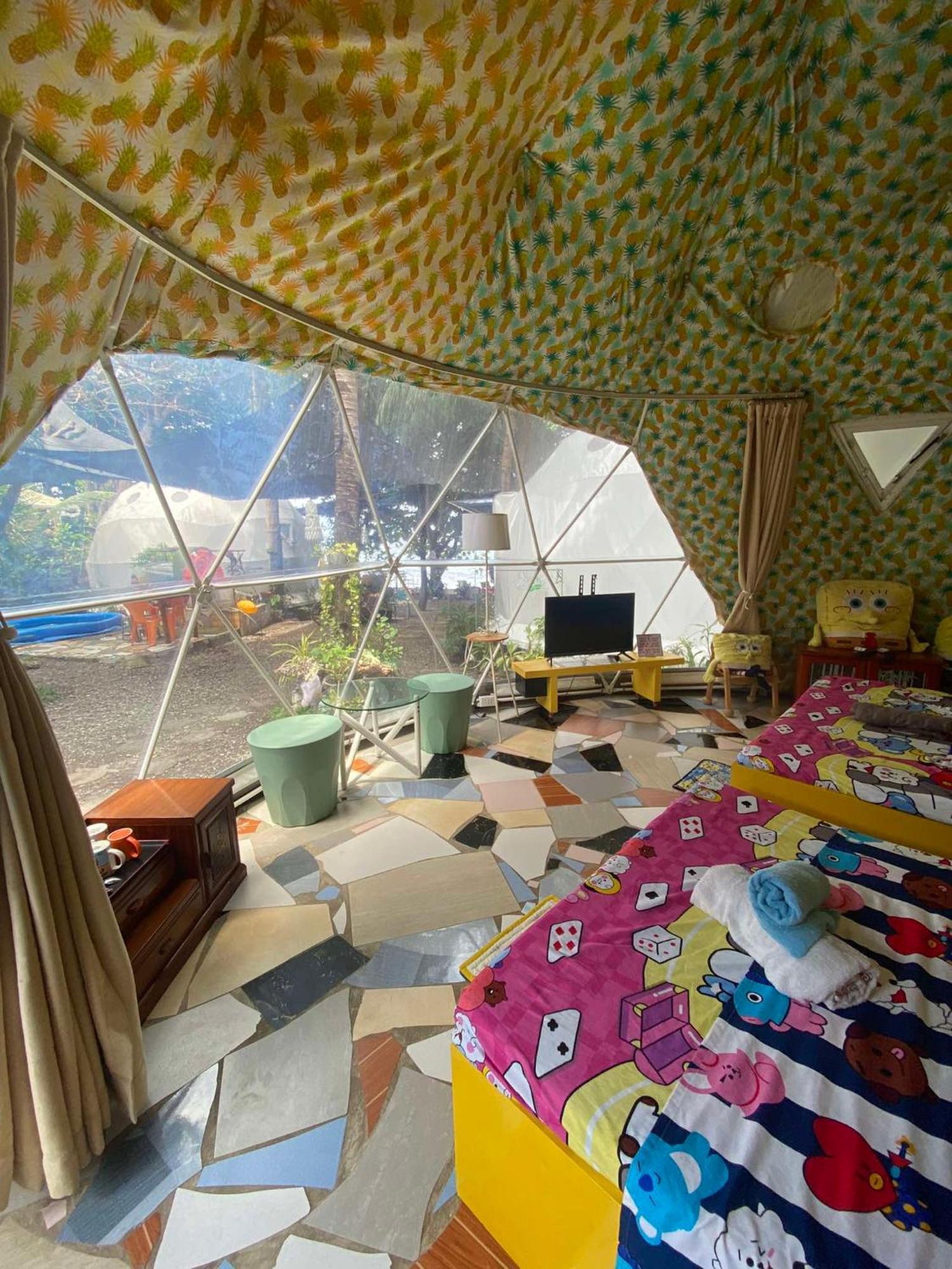 Glamping Dome Dauin Beach Resort Esterno foto